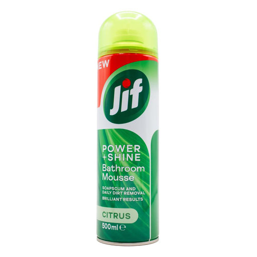 Jif Bathroom Mousse Soap Scum Dirt Removal Power & Shine