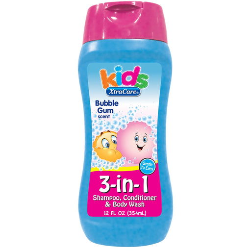 Kids 3 in 1 Shampoo, Conditioner + Body Wash 354ml Bubblegum