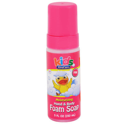 Kids Foaming Bath Soap Pink