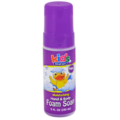 Kids Foaming Bath Soap Purple