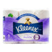 Kleenex Toilet Paper Plush Comfort Care 3 Ply Soft & Strong 6 pack