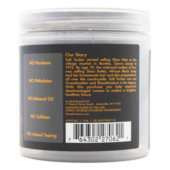 Shea Moisture 170g Clarifying Mud Mask African Black Soap