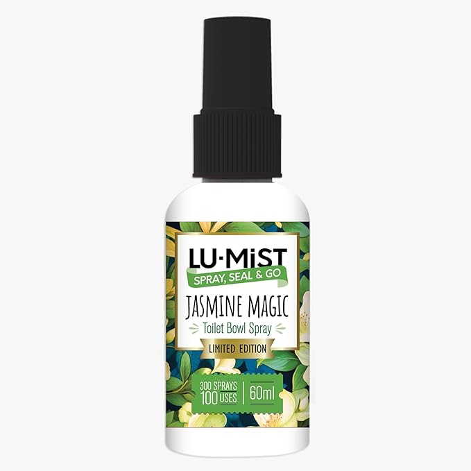 LU-Mist Limited Edition Toilet Bowl Spray 60ml - Jasmine Magic