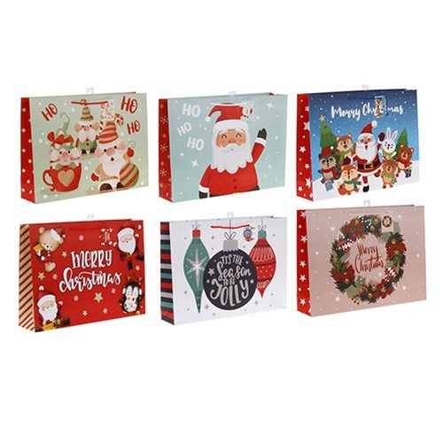 Large Christmas Gift Bags - Assorted Designs