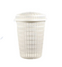 Laundry 60 Litre Hamper With Lid - White