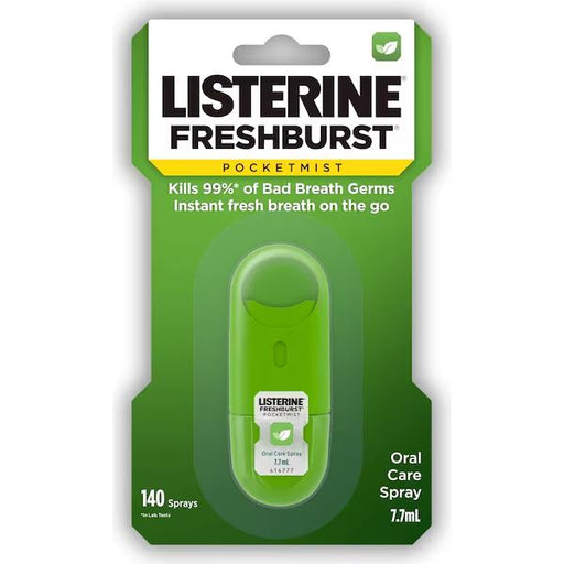 Listerine Freshburst Pocketmist Oral Care Spray 7.7ml