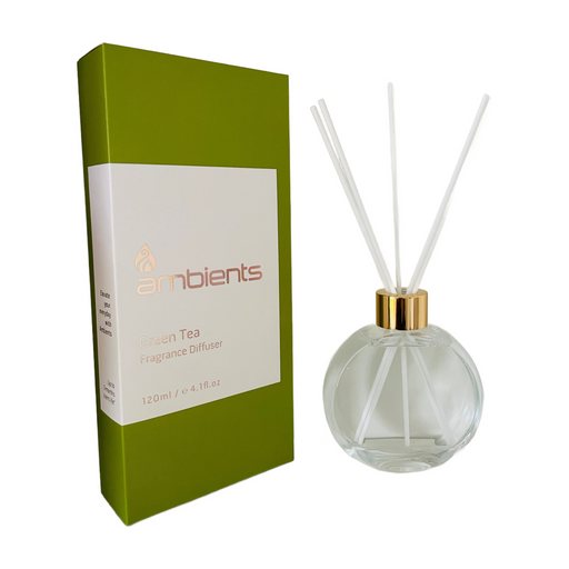 Luxury Ambients Reed Diffuser 120ml - Green Tea