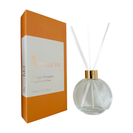Luxury Ambients Reed Diffuser 120ml - Orange Blossom