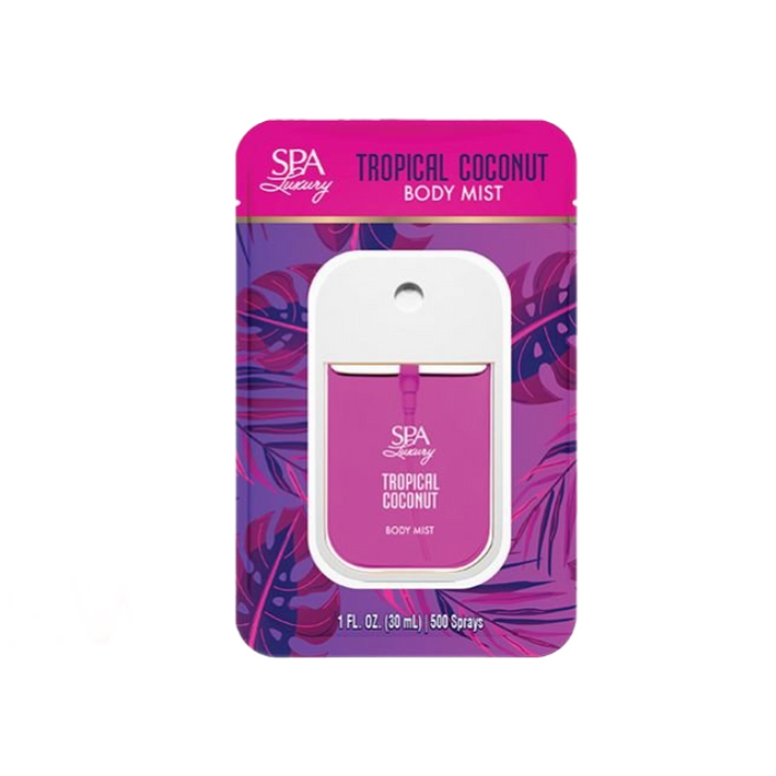 Luxury Body Mist 30ml Tropical Coconut
