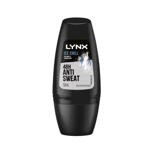 Lynx Mens Anti Perspirant Roll On Deodorant Anti Sweat Ice Chill