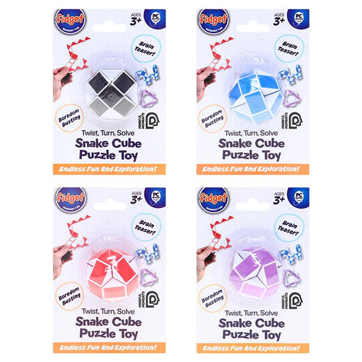 Magic Fidget Snake Puzzle Cube Toy