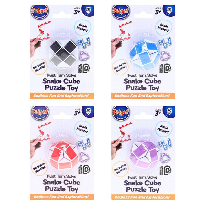 Magic Fidget Snake Puzzle Cube Toy