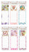 Magnetic Shopping List - Deer Series