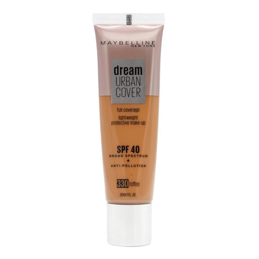 Maybelline 30ml Dream Urban Full Coverage Foundation Toffee SPF40 (NON CARDED)