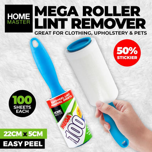 Mega Lint Roller 100 Sheets