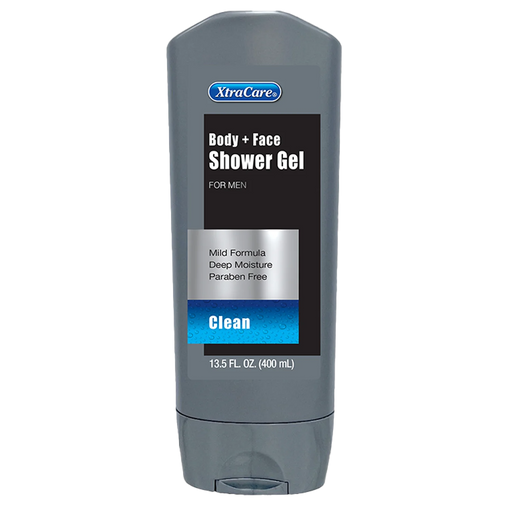 Men’s Face & Body Shower Gel 400ml - Clean Fresh