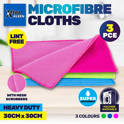 Microfibre Cloths 3 Pack
