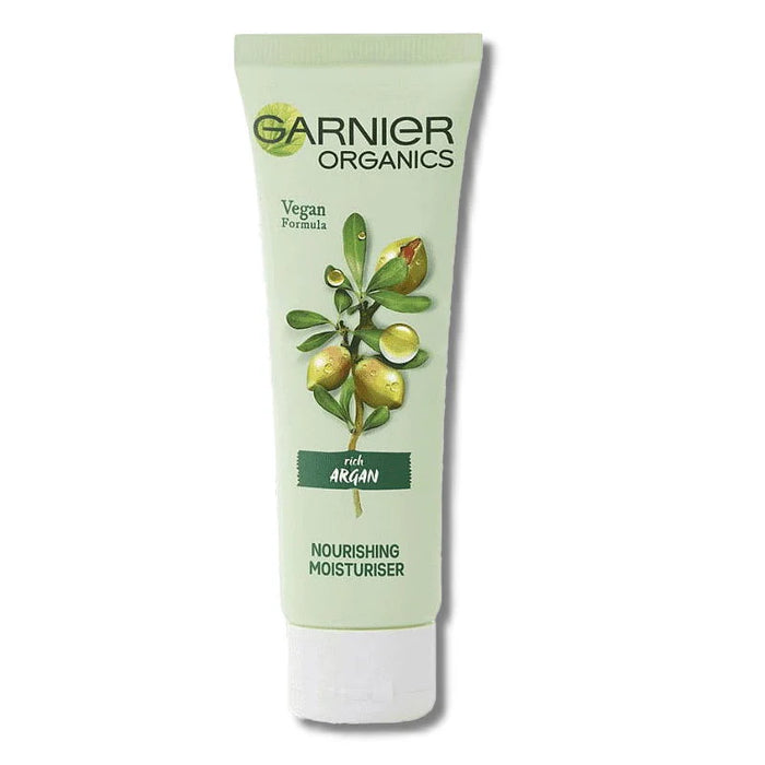 Garnier Organics Rich Argan Nourishing Moisturiser 50ml Vegan Formula