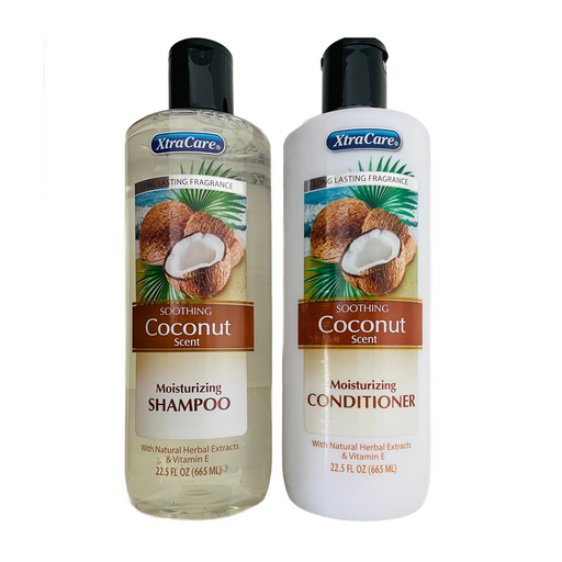Moisturising Coconut Matching Shampoo + Conditioner Set