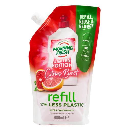Morning Fresh Dishwashing Liquid Refil Limited Edition Citrus Burst 800mL