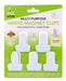 Multi - Purpose White Magnetic Clips