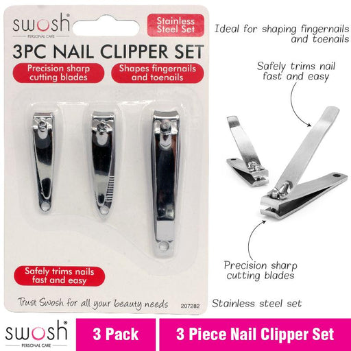 Nail Clippers 3 Piece