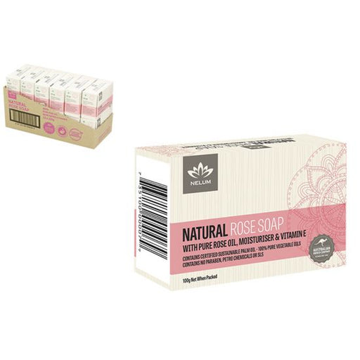Nelum Natural Soap Bar - Rose