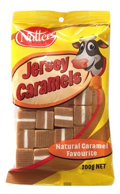 Nutters Jersey Caramels 200g