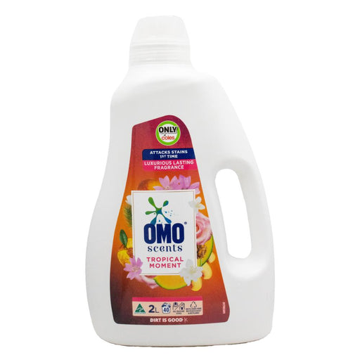 OMO Fragrance Laundry Liquid Detergent Tropical Moment 2L