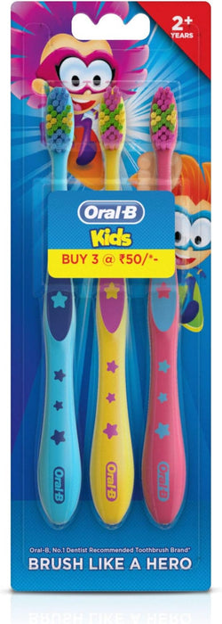 Oral B Kids Toothbrushes 3PK