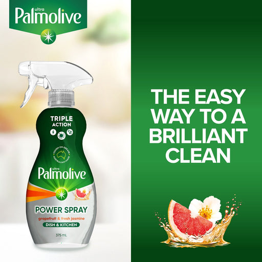 Palmolive Power Spray Grapefruit & Fresh Jasmine Dish & Kitchen 375ml
