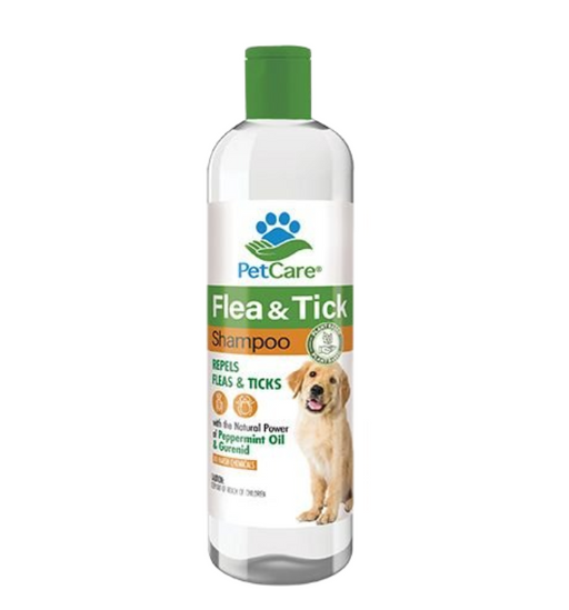 Pet Care Flea & Tick Shampoo 414ml