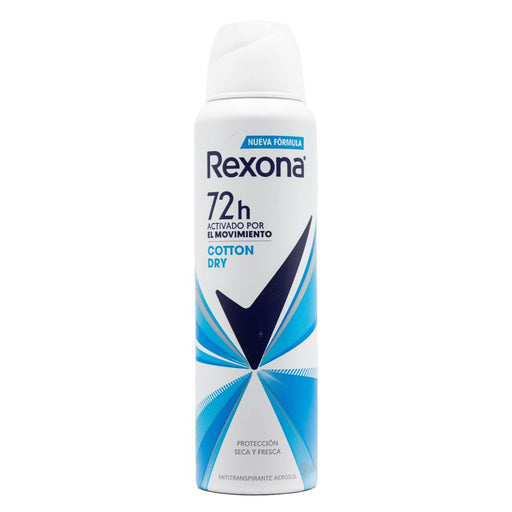 Rexona Ladies 150mL Antiperspirant 72H Cotton Dry