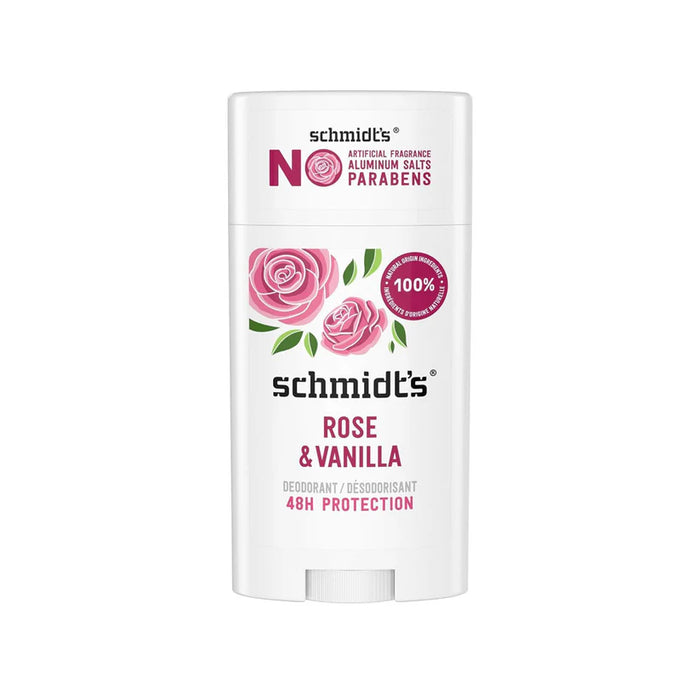 Schmidts Deodorant 48H Protection Rose & Vanilla 75g