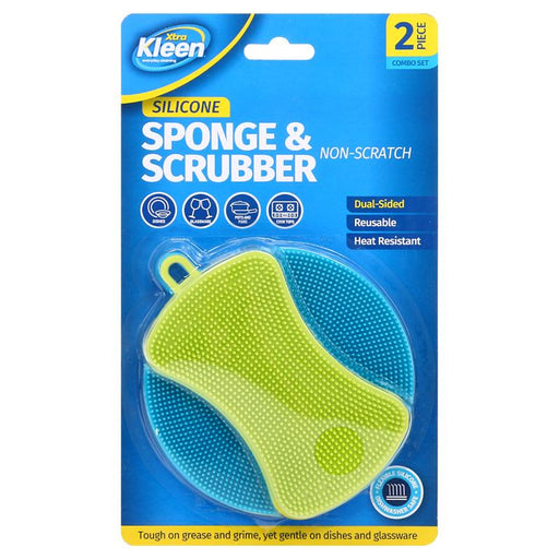 Silicone Dish Sponge 2pc