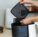 Silicone Re-usable Air Fryer Liner Mat Square 21cm