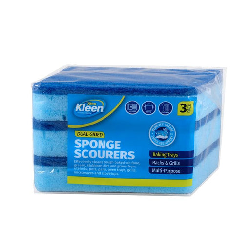 Sponge Scourers 3 Pk
