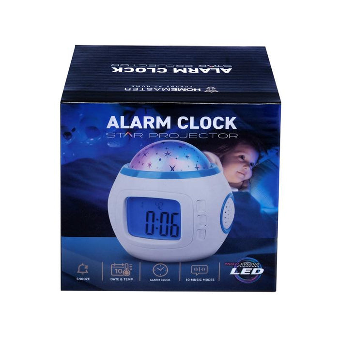 Starry Night Projection Alarm Clock