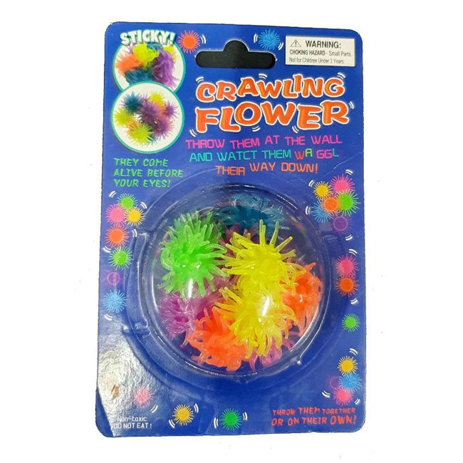 Sticky Crawling Wall Flowers - Sensory Toy