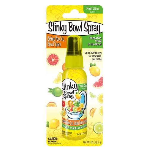Stinky Bowl Pre Poo Spray - Fresh Citrus