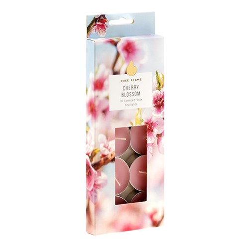 Tea Lights 10PK Cherry Blossom