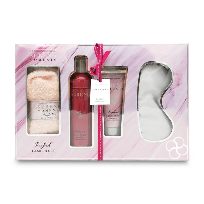 The Indulgent Bathing Co Serene Moments Perfect Pamper Gift Set