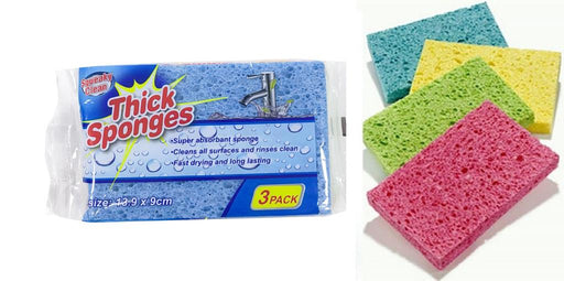 Thick Sponges 3 PK