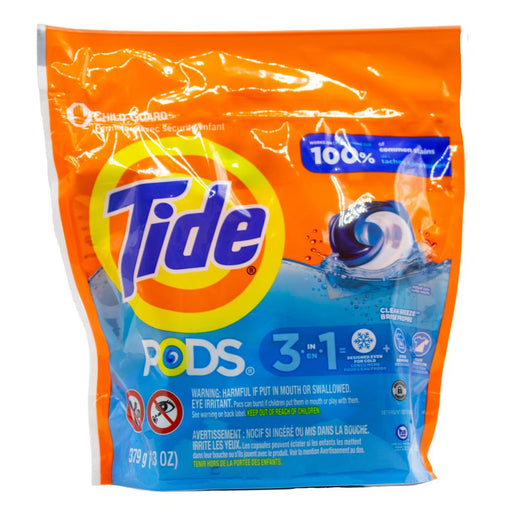 Tide Laundry 3 In 1 Pods Clean Breeze 16PK