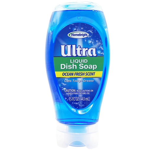 Ultra Dishwashing Liquid Soap Ocean Fresh Scent 443ml