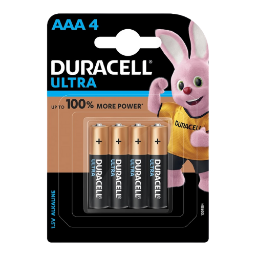Duracell Ultra AAA Battery 4 pack