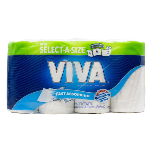 Viva Paper Towel 4 Pack