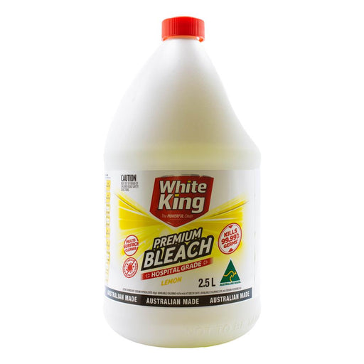 White King Bleach 2.5 Litres Lemon