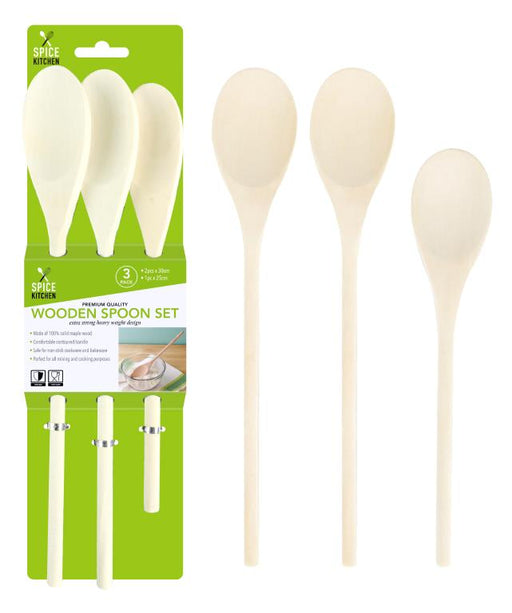 Wooden Spoons 3 Pack