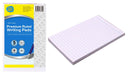 Writing Pads Small 5 Pack 20cm x 12.5cm